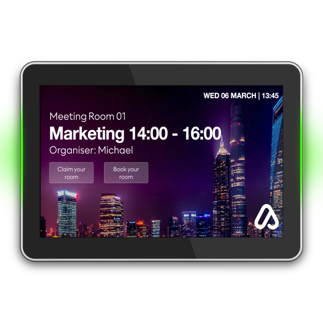 10" Conference booking screen PoE+